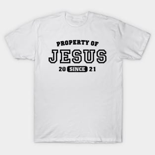 Property of Jesus since 2021 T-Shirt